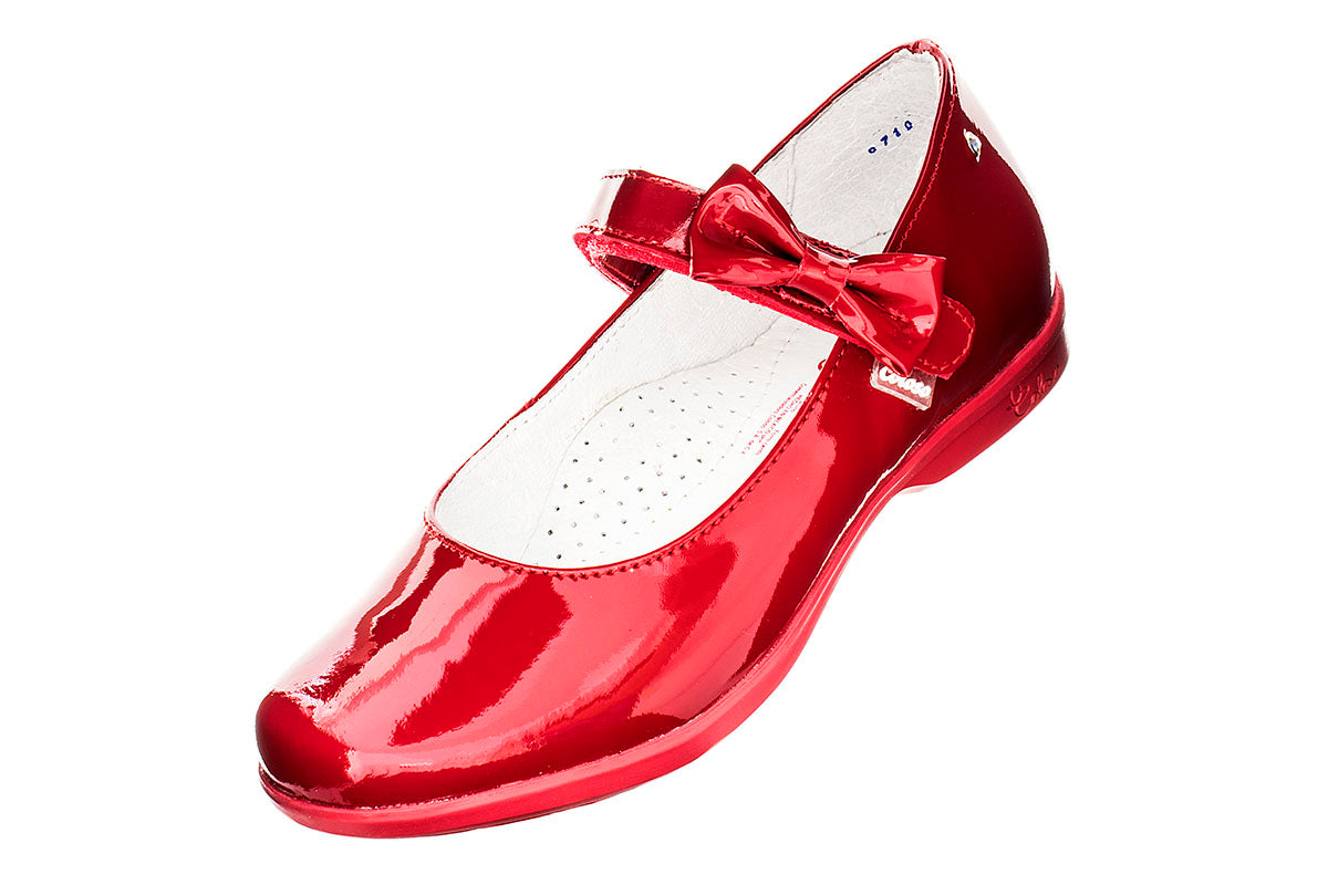 ZAPATO NIÑA 1324413 CHAROL ROJO