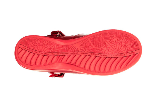 ZAPATO NIÑA 1324413 CHAROL ROJO
