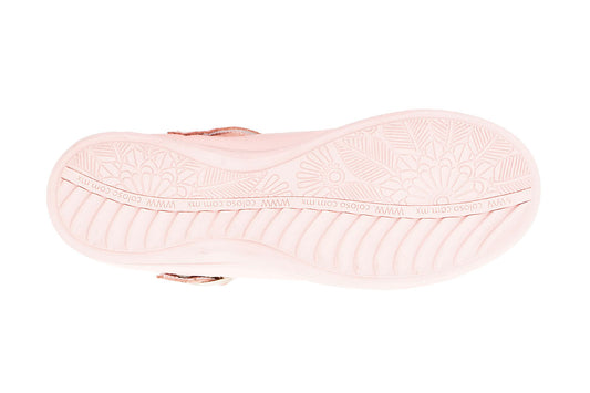 ZAPATO NIÑA 1324708 PIEL ROSA NACARADA
