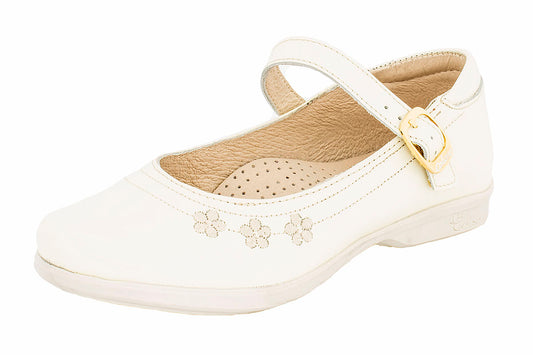 ZAPATO NIÑA 1324809 PIEL BEIGE