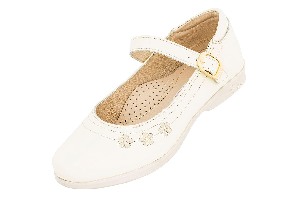 ZAPATO NIÑA 1324809 PIEL BEIGE