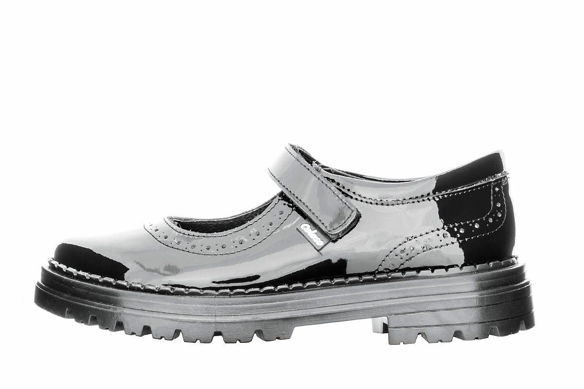 ZAPATO PARA NIÑA 1342904 CHAROL NEGRO