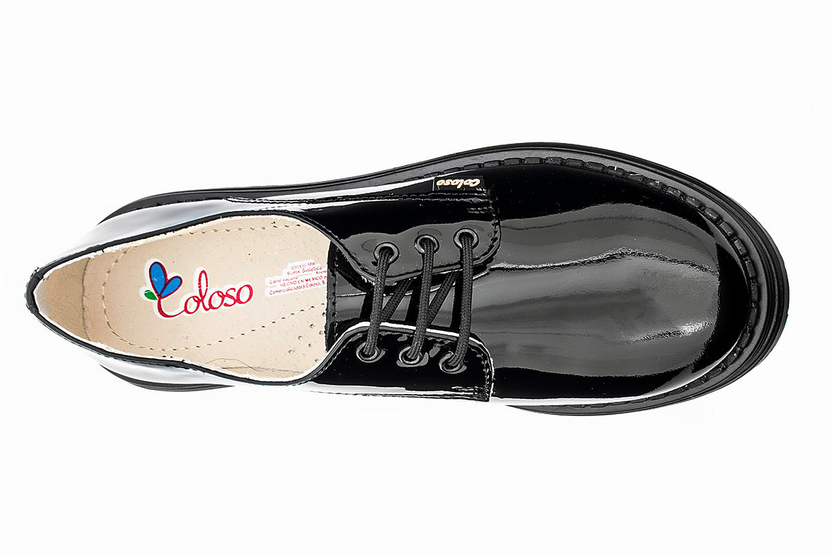 ZAPATO NIÑA 1343307 CHAROL NEGRO