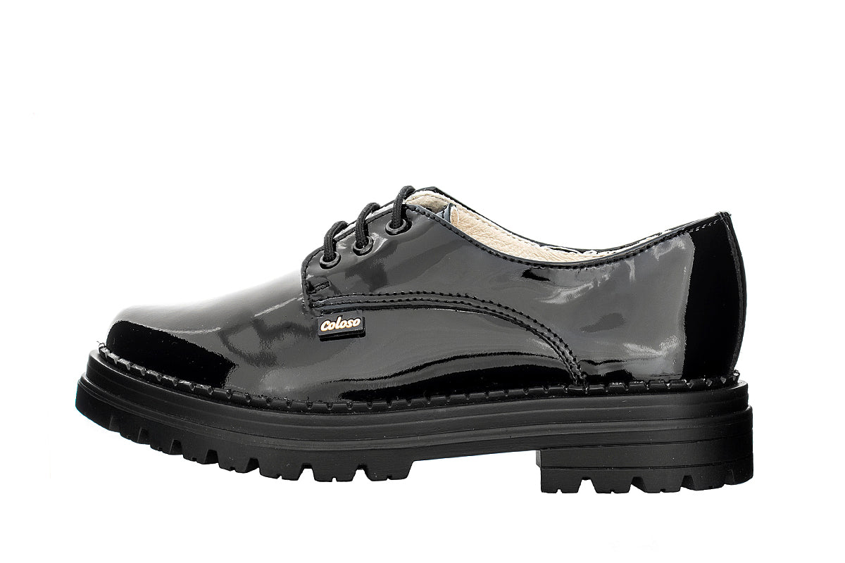 ZAPATO NIÑA 1343307 CHAROL NEGRO