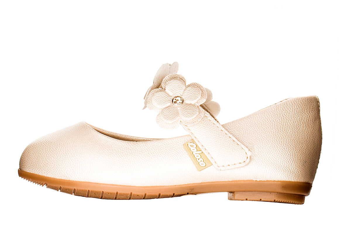 BALERINA PARA NIÑA 231002 SINTETICO BEIGE