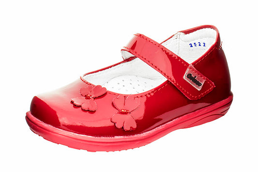 ZAPATO PARA NIÑA 340006 CHAROL ROJO