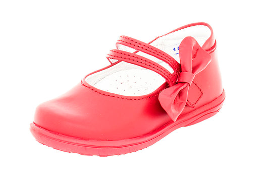 ZAPATO PARA NIÑA 340106 PIEL ROJA