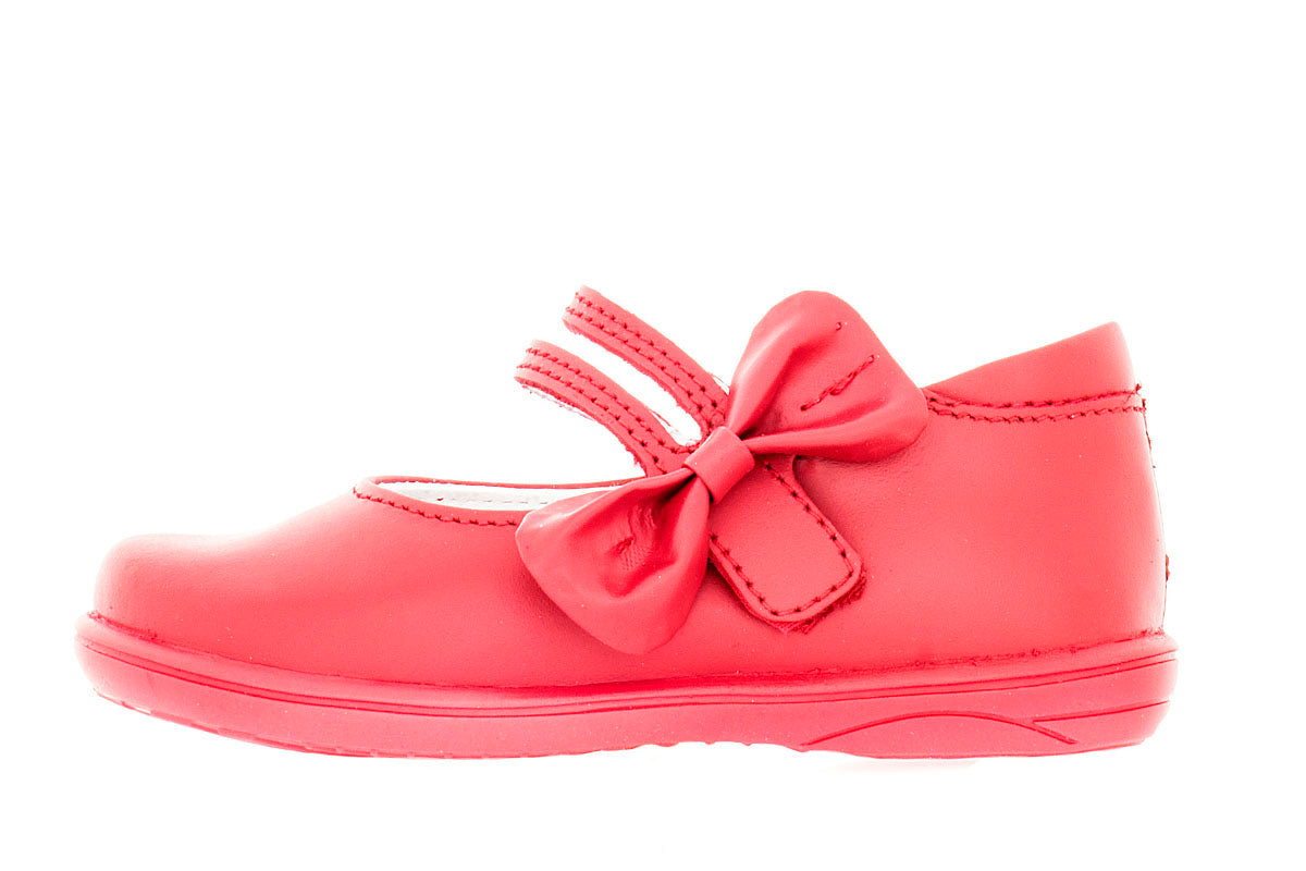 ZAPATO PARA NIÑA 340106 PIEL ROJA