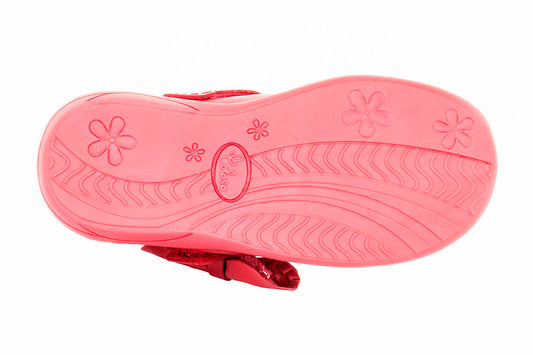 ZAPATO PARA NIÑA 340106 PIEL ROJA