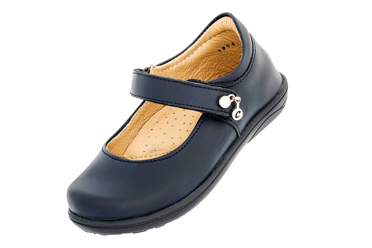 ESCOLAR NIÑA 340803 PIEL AZUL