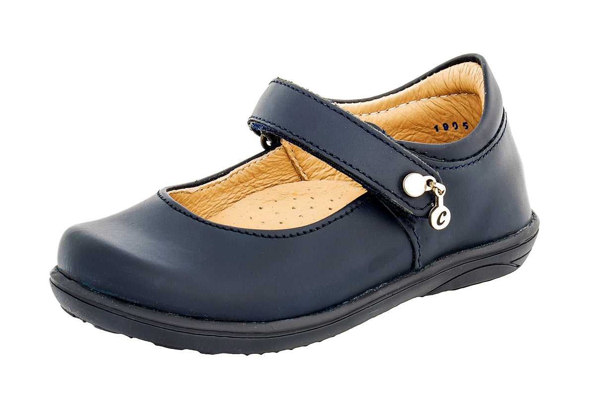 ESCOLAR NIÑA 340803 PIEL AZUL
