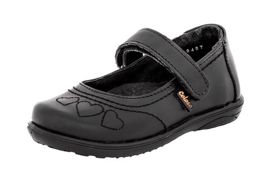 ESCOLAR NIÑA 342201 PIEL NEGRA