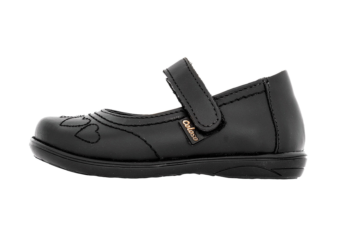 ESCOLAR NIÑA 342201 PIEL NEGRA
