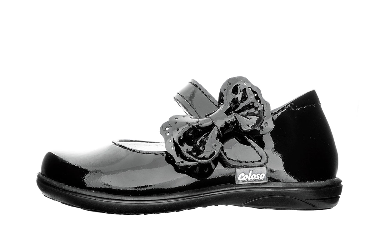 ZAPATO NIÑA 345905 CHAROL NEGRO