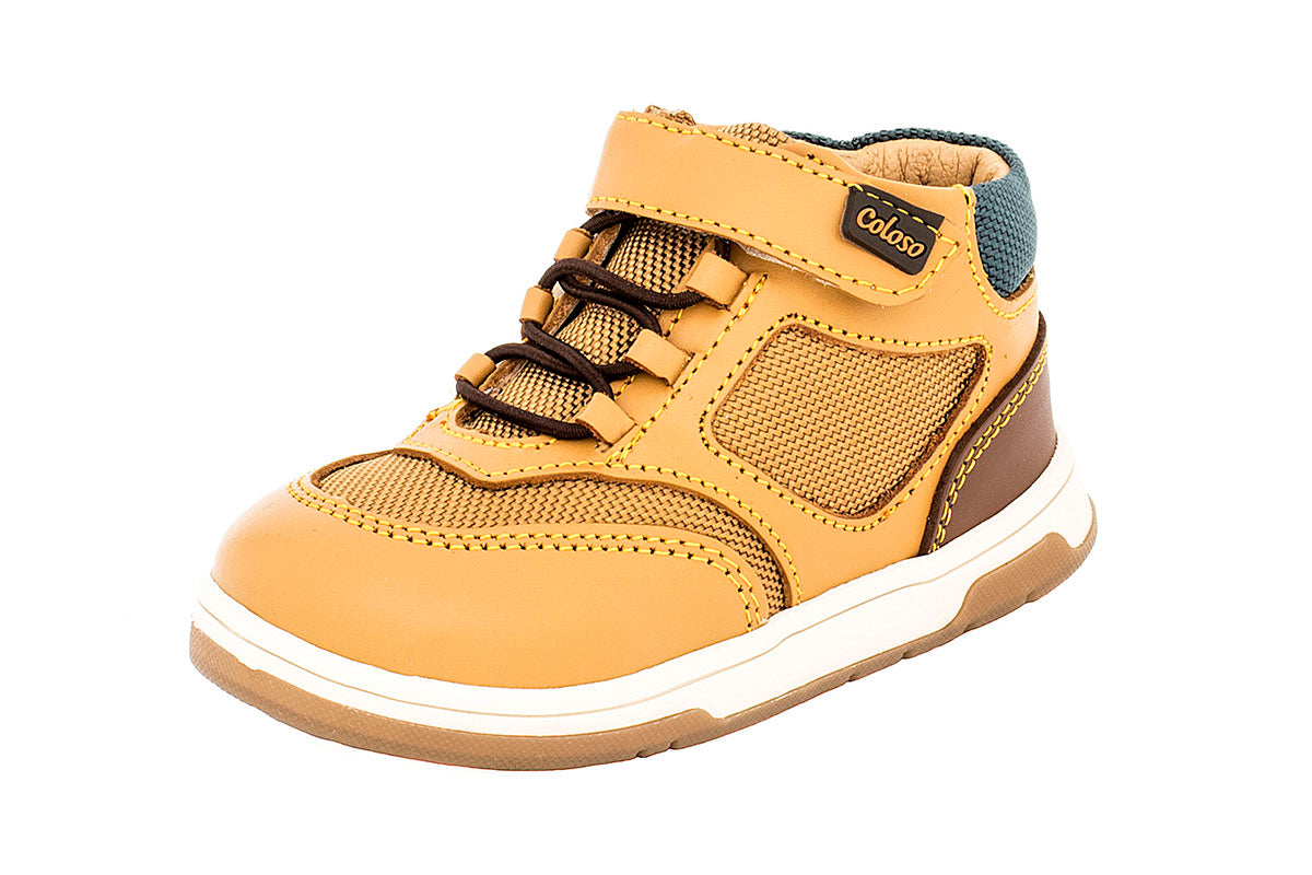 BOTITA NIÑO 34503 PIEL MOSTAZA