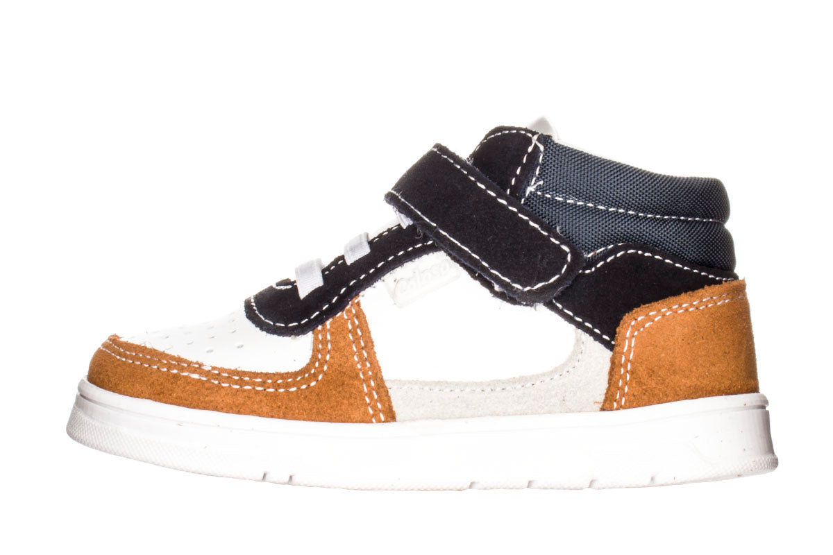 BOTA NIÑO 35609 PIEL Y GAMUZA