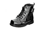 BOTA NIÑA 401605 CHAROL NEGRO