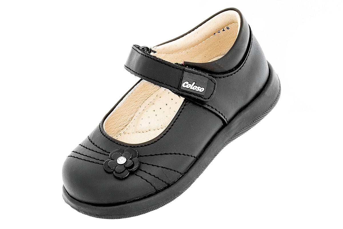 ESCOLAR NIÑA 41701 PIEL NEGRA