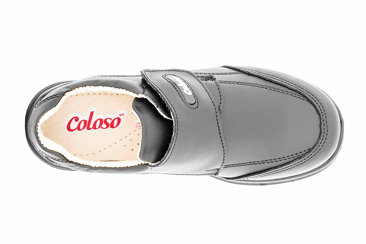ZAPATO ESCOLAR PARA NIÑO 580306 PIEL NEGRA