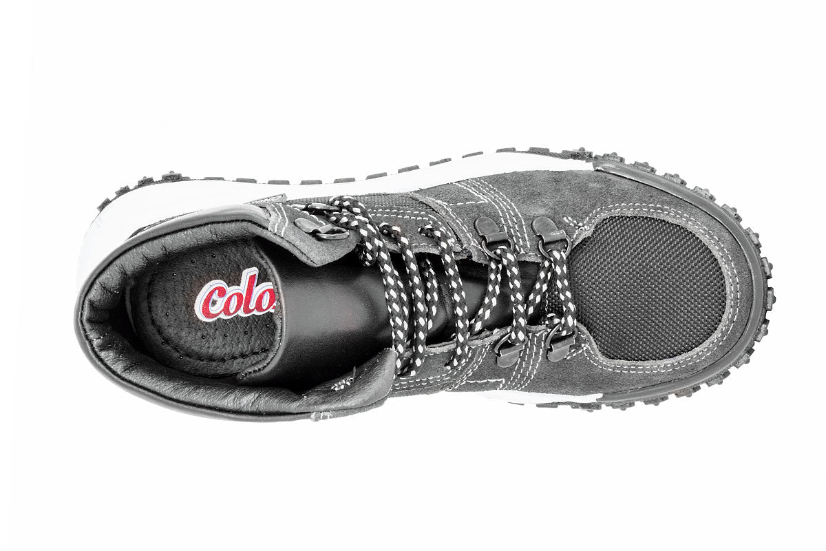 BOTA NIÑO 593303 GAMUZA GRIS