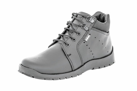 BOTA ESCOLAR NIÑO 594001 PIEL NEGRA