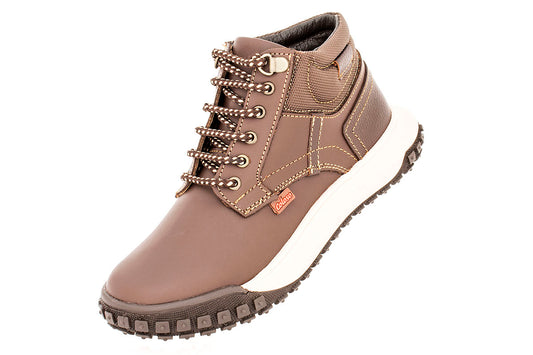 BOTA NIÑO 594102 PIEL CAFE