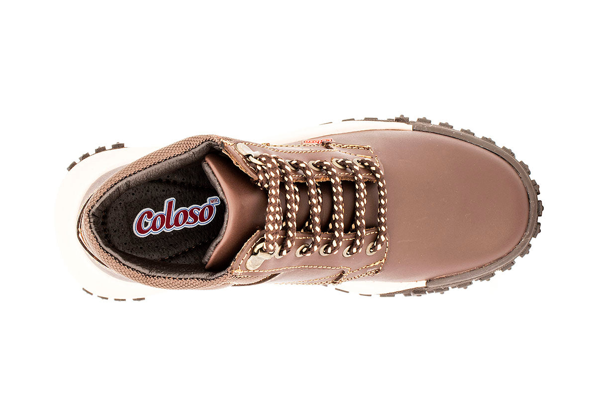 BOTA NIÑO 594102 PIEL CAFE