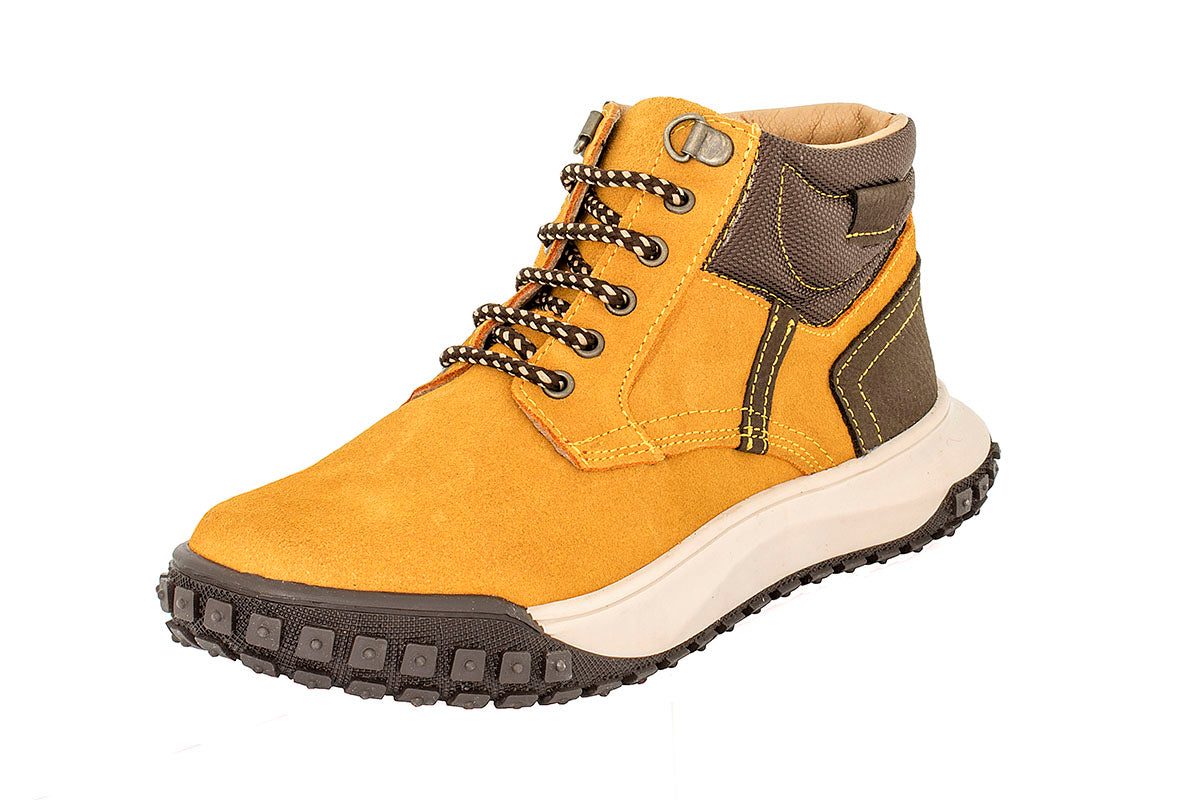 BOTA NIÑO 594104 GAMUZA MOSTAZA
