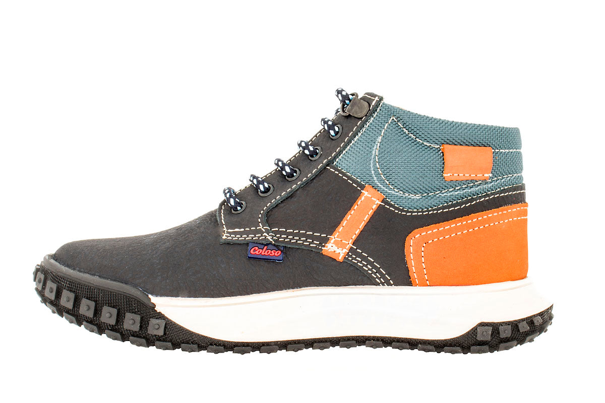 BOTA NIÑO 594112 PIEL AZUL