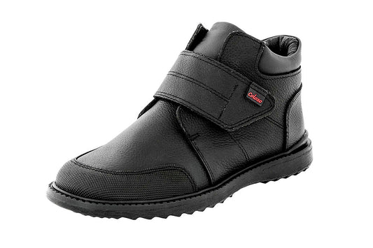 BOTA ESCOLAR NIÑO 595504 PIEL NEGRA