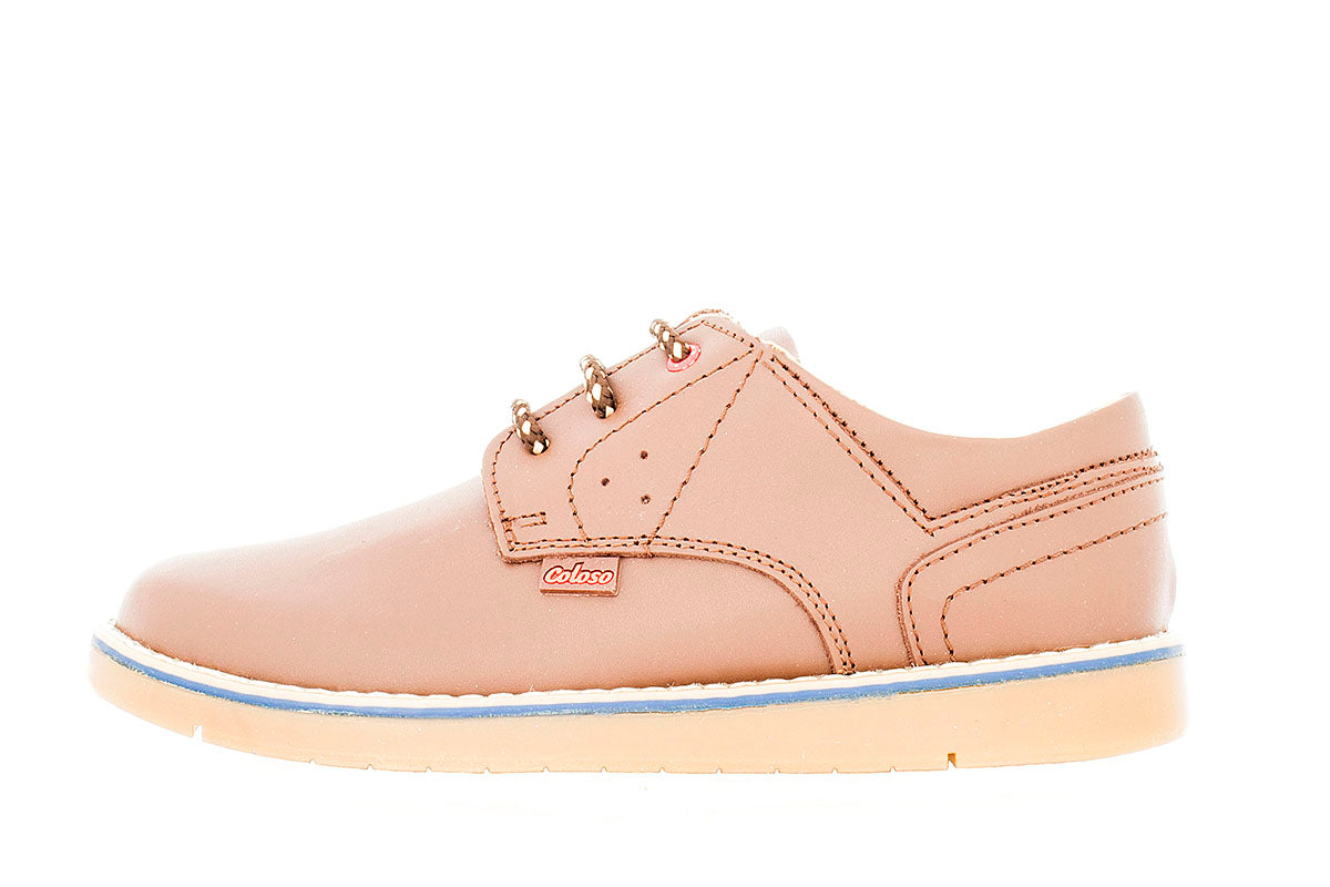 CASUAL NIÑO 600304 PIEL NUEZ