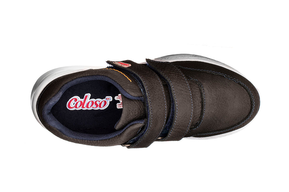 TENIS CASUAL NIÑO 680102 PIEL MARINO