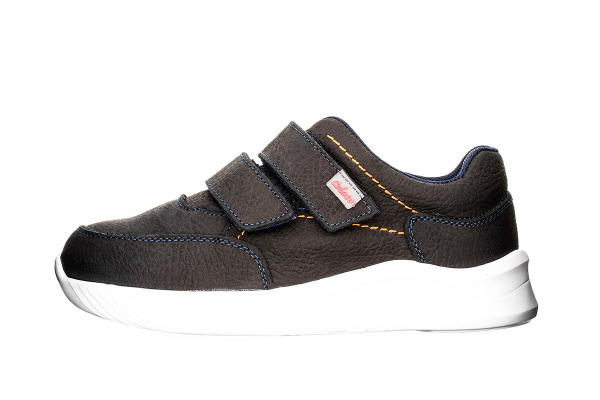 TENIS CASUAL NIÑO 680102 PIEL MARINO