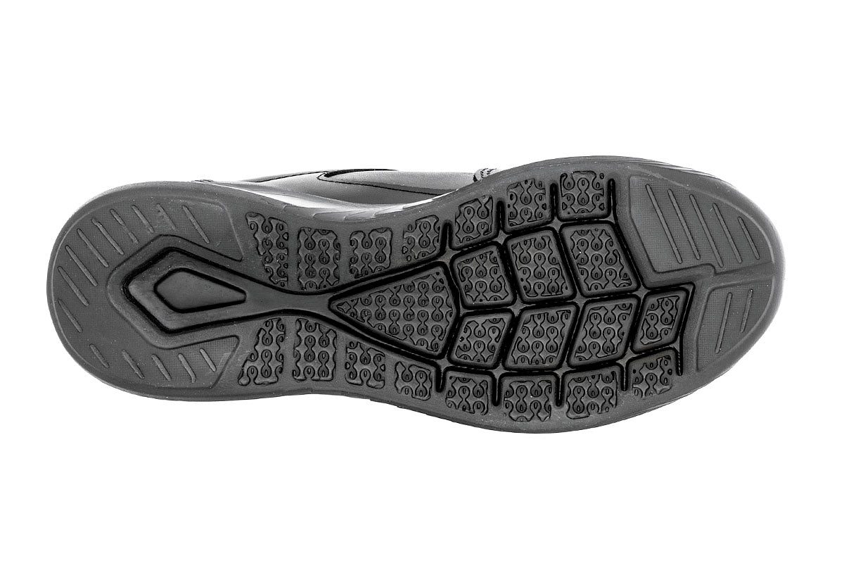 TENIS ESCOLAR PIEL NEGRA 680702 UNISEX
