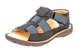SANDALIA EN PIEL NIÑO AZUL 687904