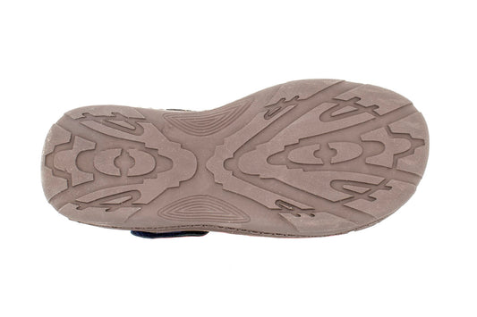 SANDALIA EN PIEL NIÑO AZUL 687904