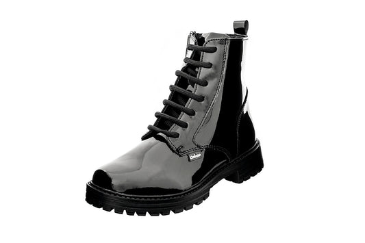 BOTA NIÑA 814405 CHAROL NEGRO