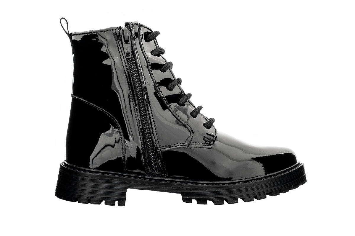 BOTA NIÑA 814405 CHAROL NEGRO