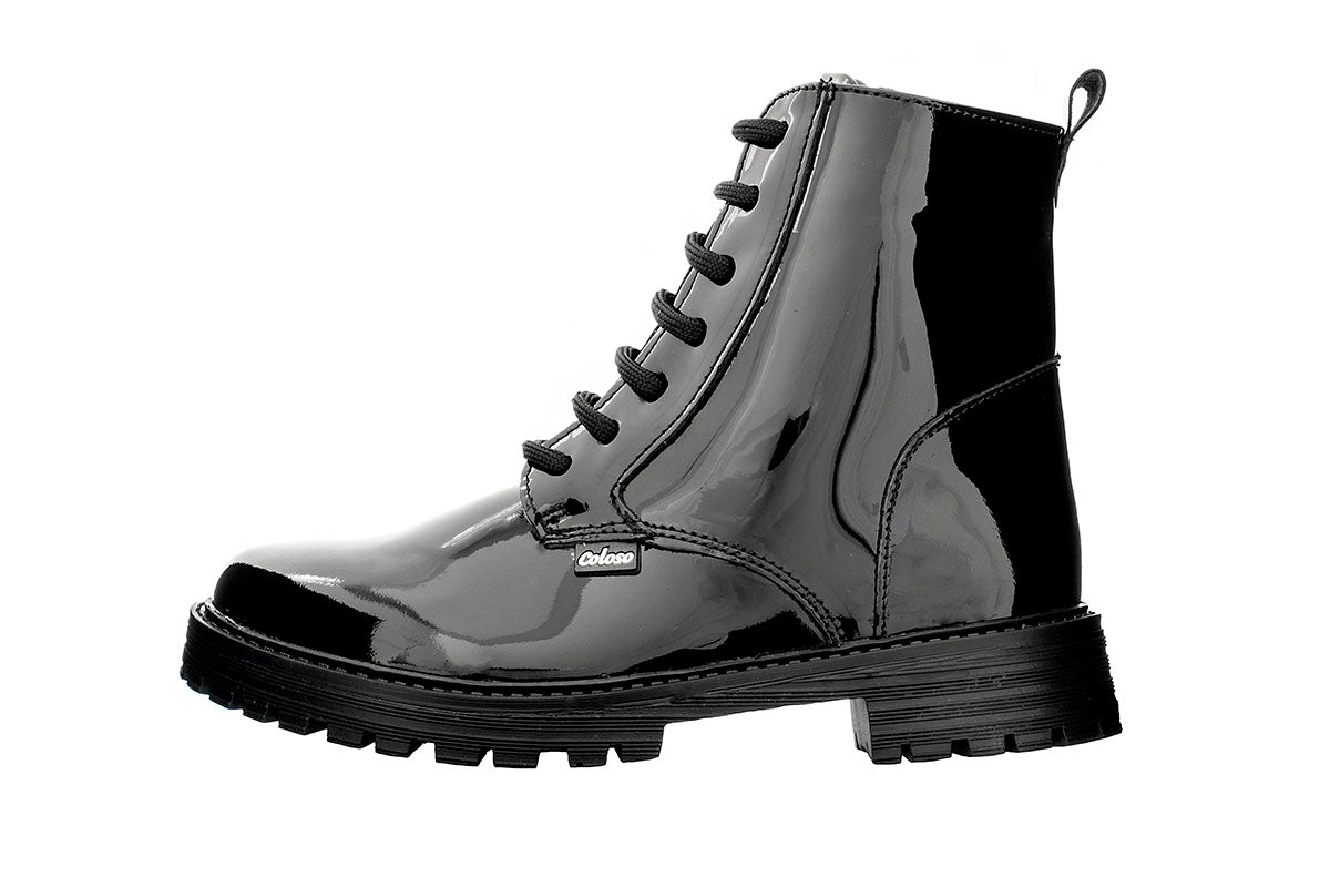 BOTA NIÑA 814405 CHAROL NEGRO