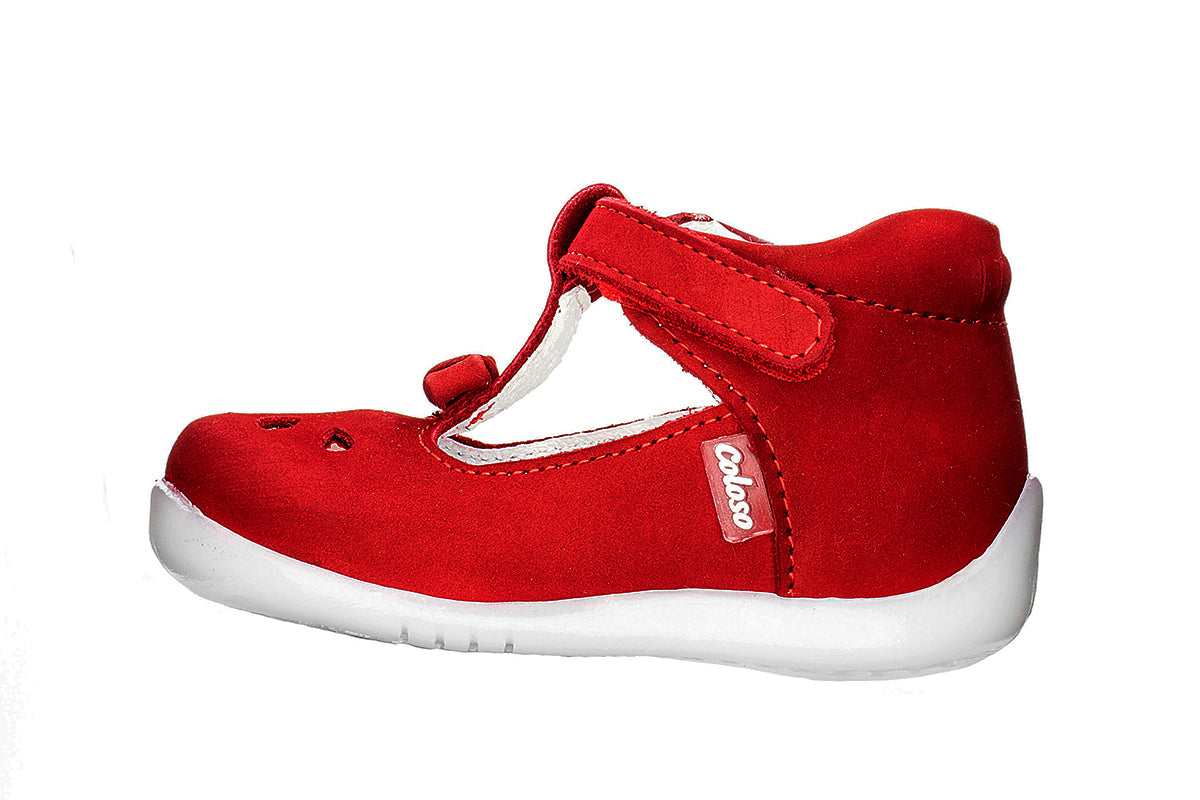 ZAPATO BEBE 883206 BUCK ROJO