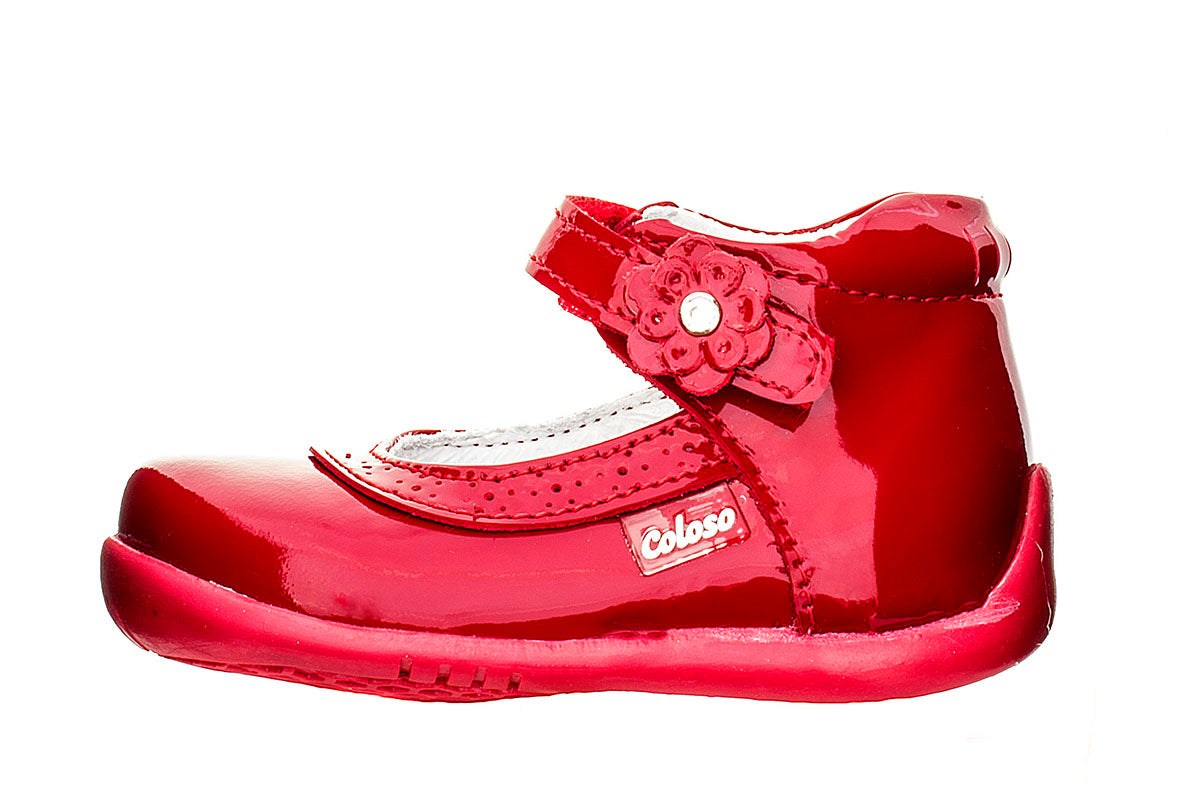 BOTITA PARA NIÑA 884004 CHAROL ROJO