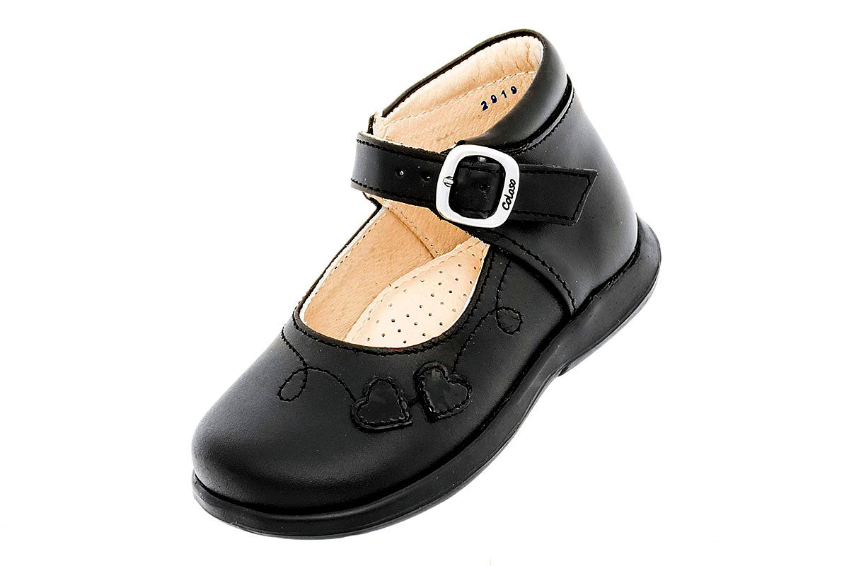ESCOLAR NIÑA 92507 PIEL NEGRA