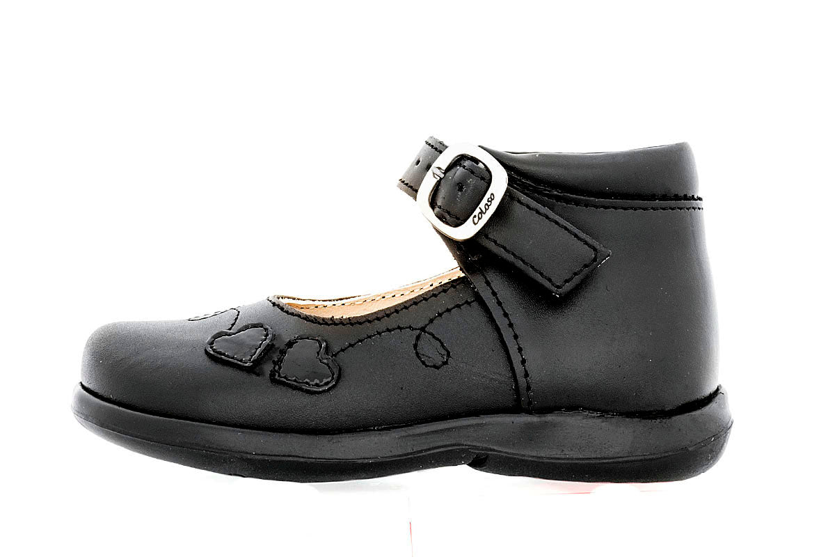 ESCOLAR NIÑA 92507 PIEL NEGRA