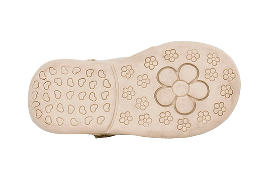 BOTITA PARA NIÑA 94403 CHAROL BEIGE