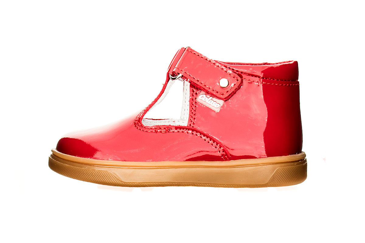 BOTITA NIÑA 94805 CHAROL ROJO