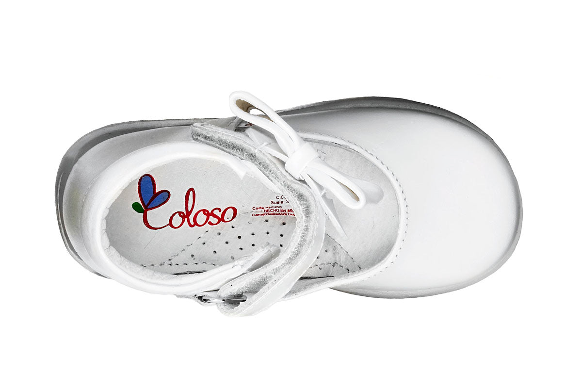 BOTITA PARA NIÑA 99001 PIEL BLANCA