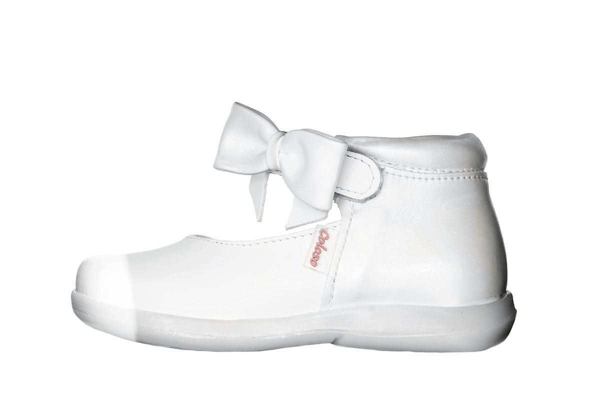 BOTITA PARA NIÑA 99001 PIEL BLANCA