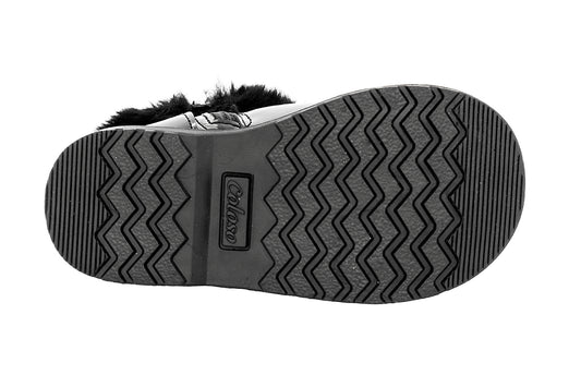BOTA PARA NIÑA 975901 CHAROL NEGRO