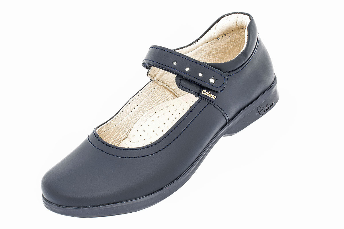 ESCOLAR NIÑA 1320403 PIEL AZUL