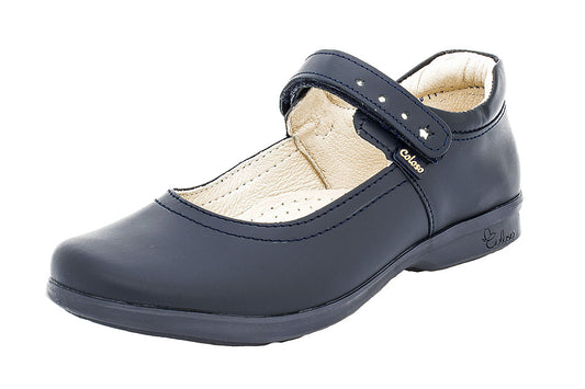 ESCOLAR NIÑA 1320403 PIEL AZUL